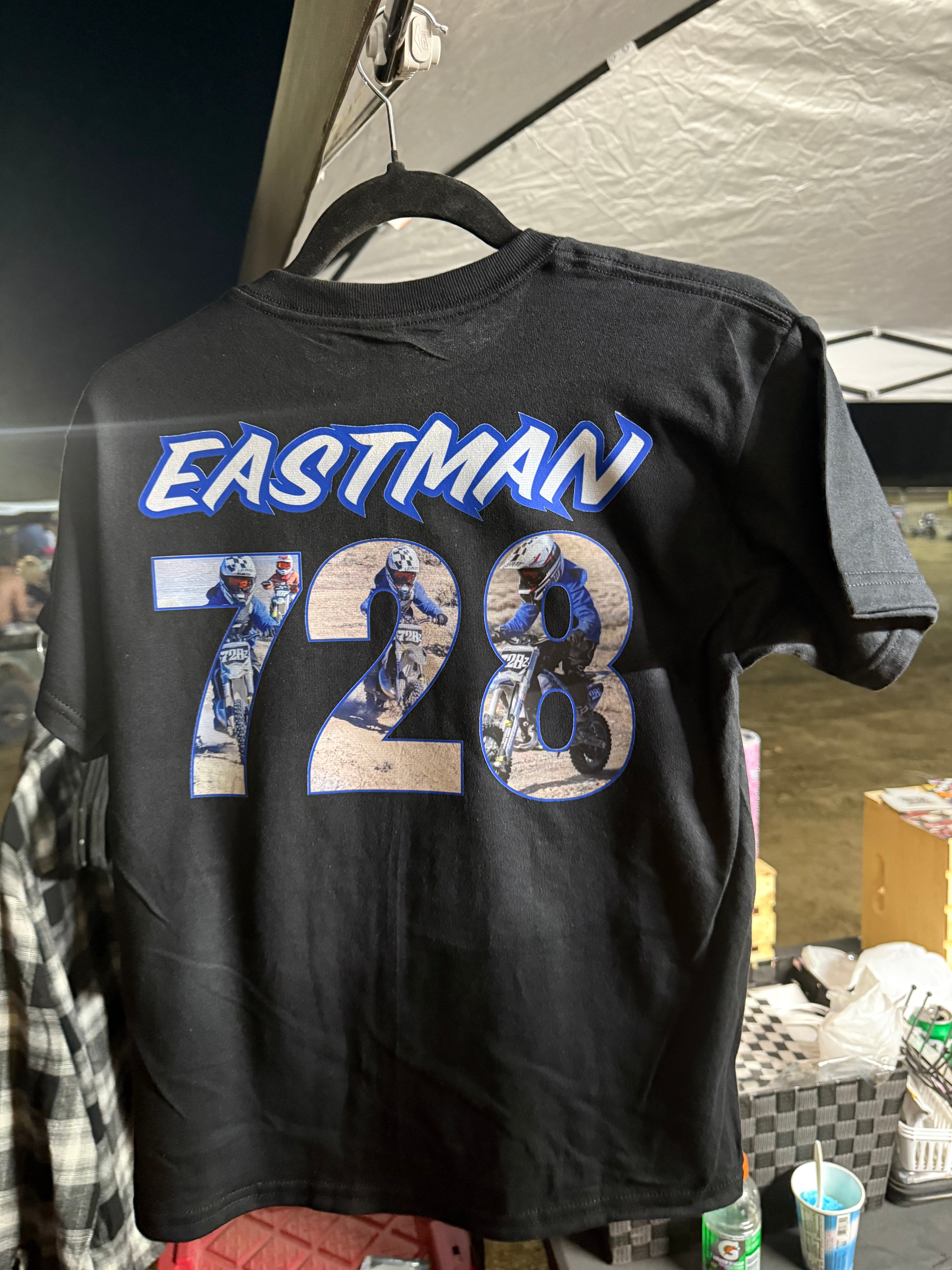 Custom black T-shirt