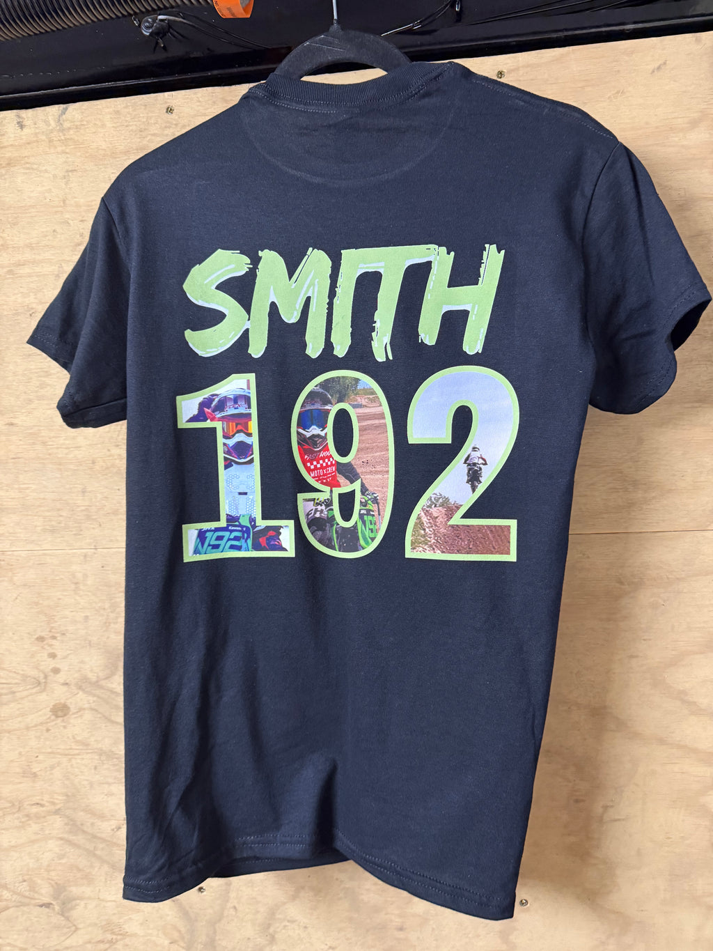 Custom black T-shirt