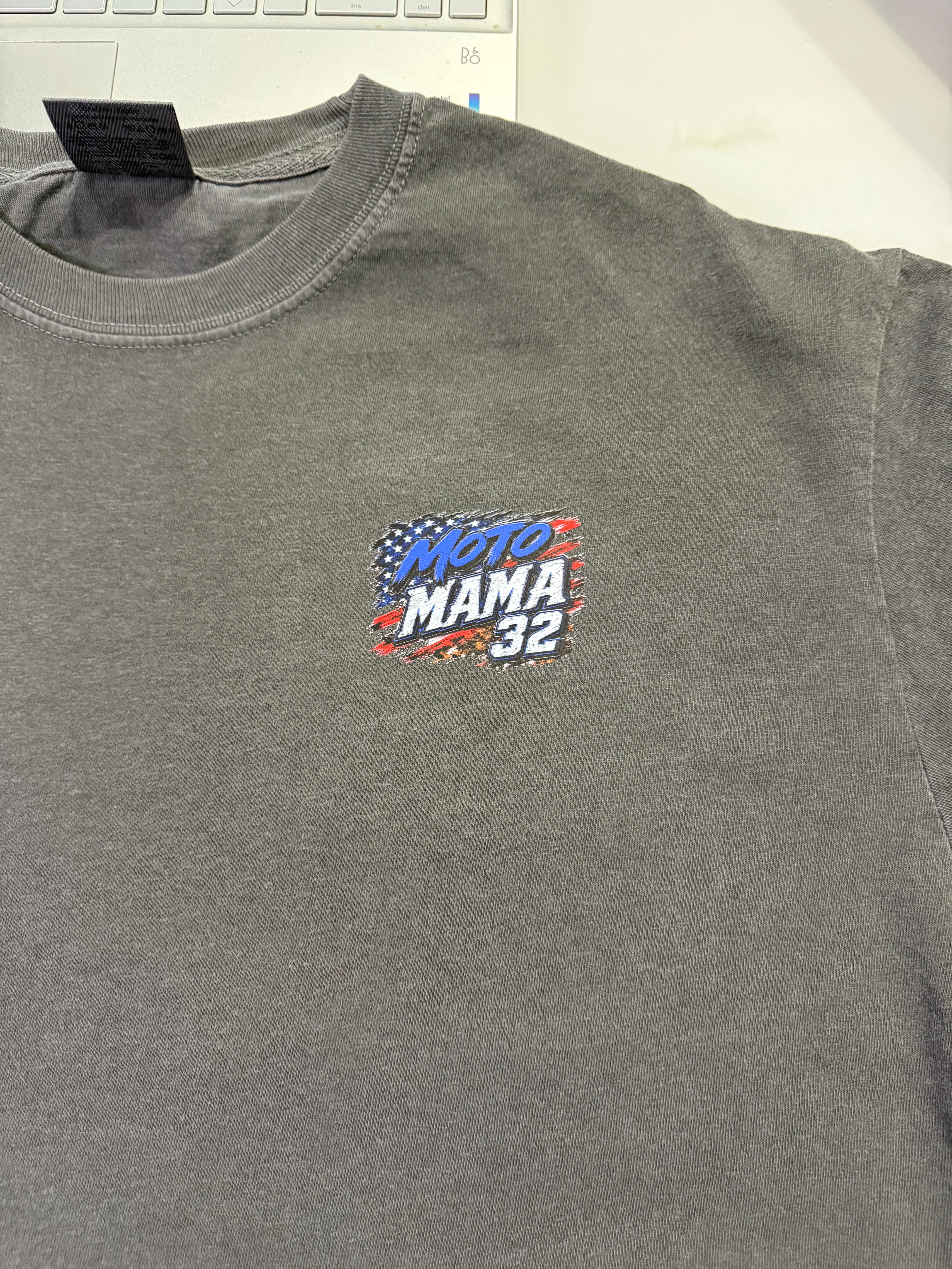 Custom black T-shirt