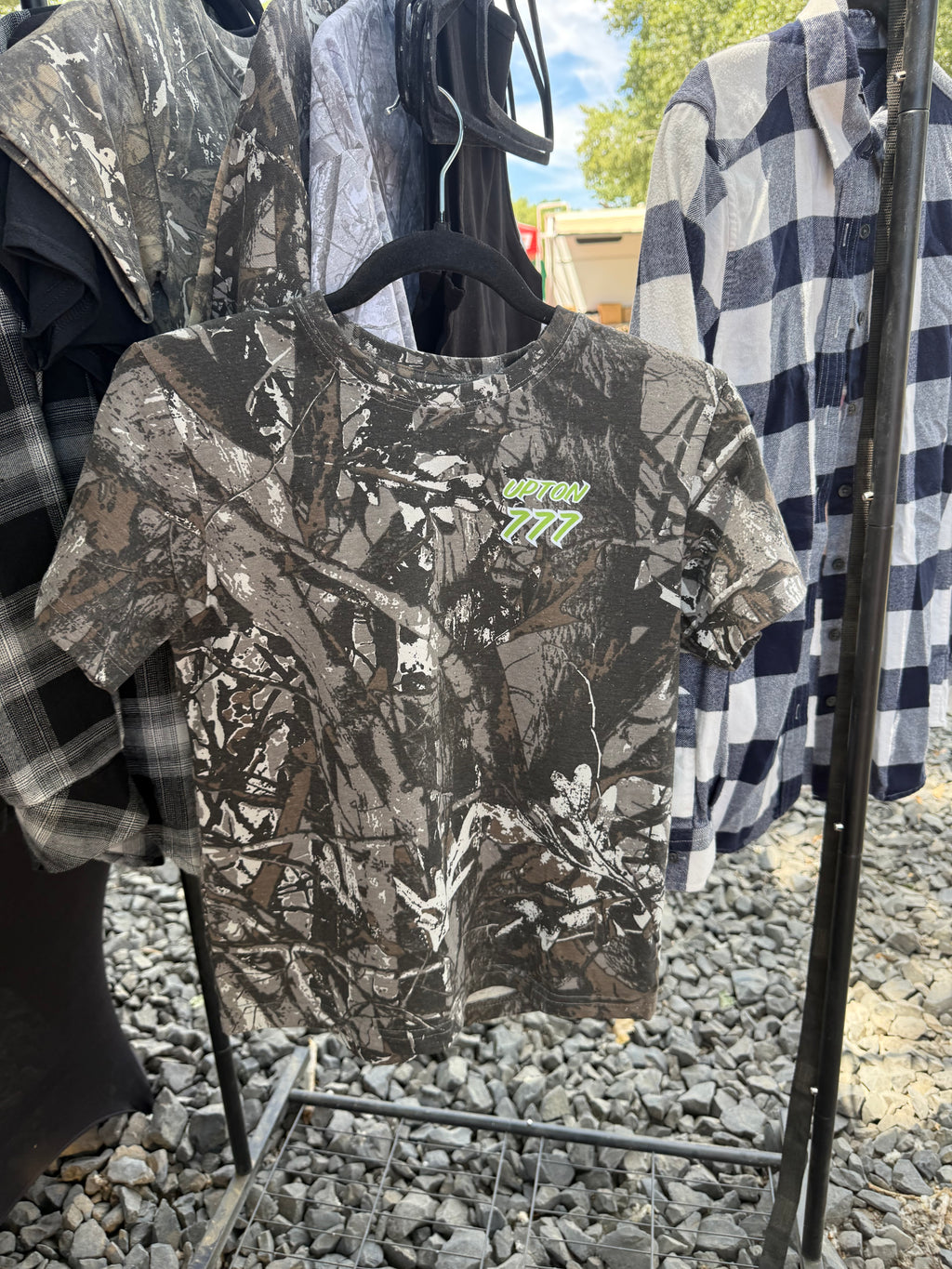 Custom black T-shirt