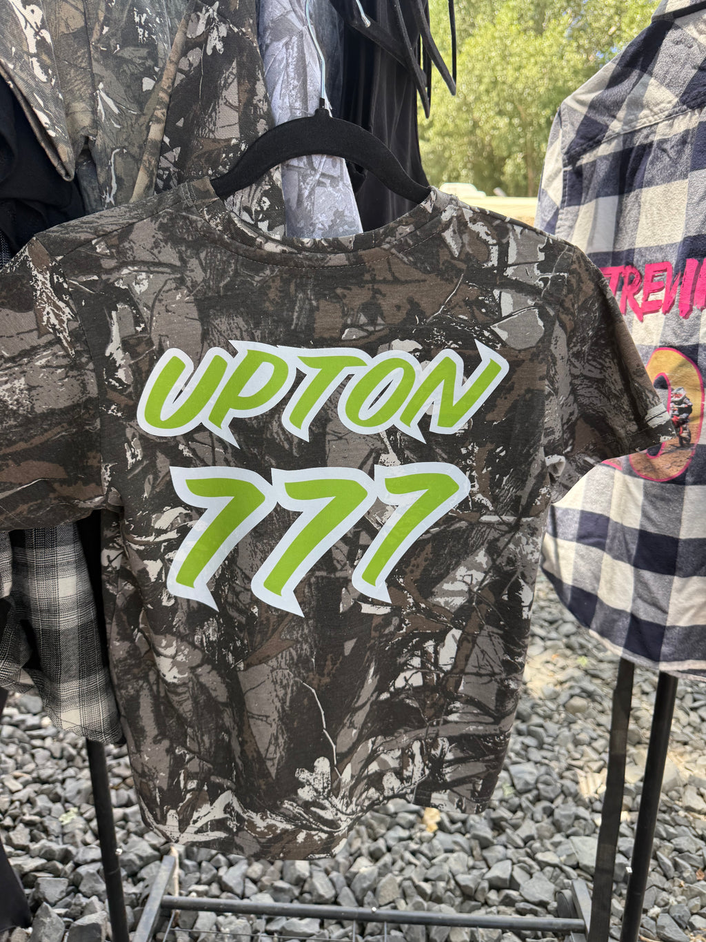 Custom black T-shirt