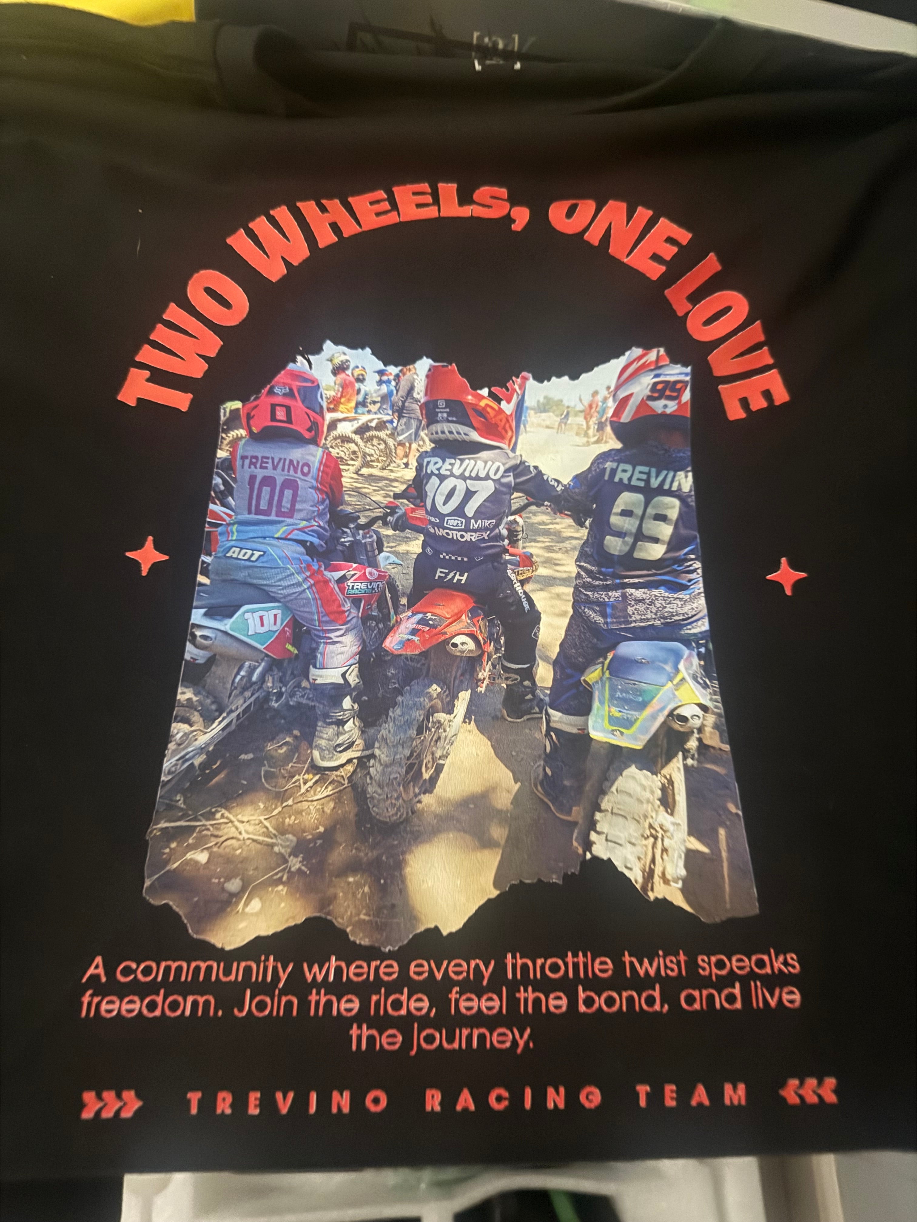 Custom black T-shirt