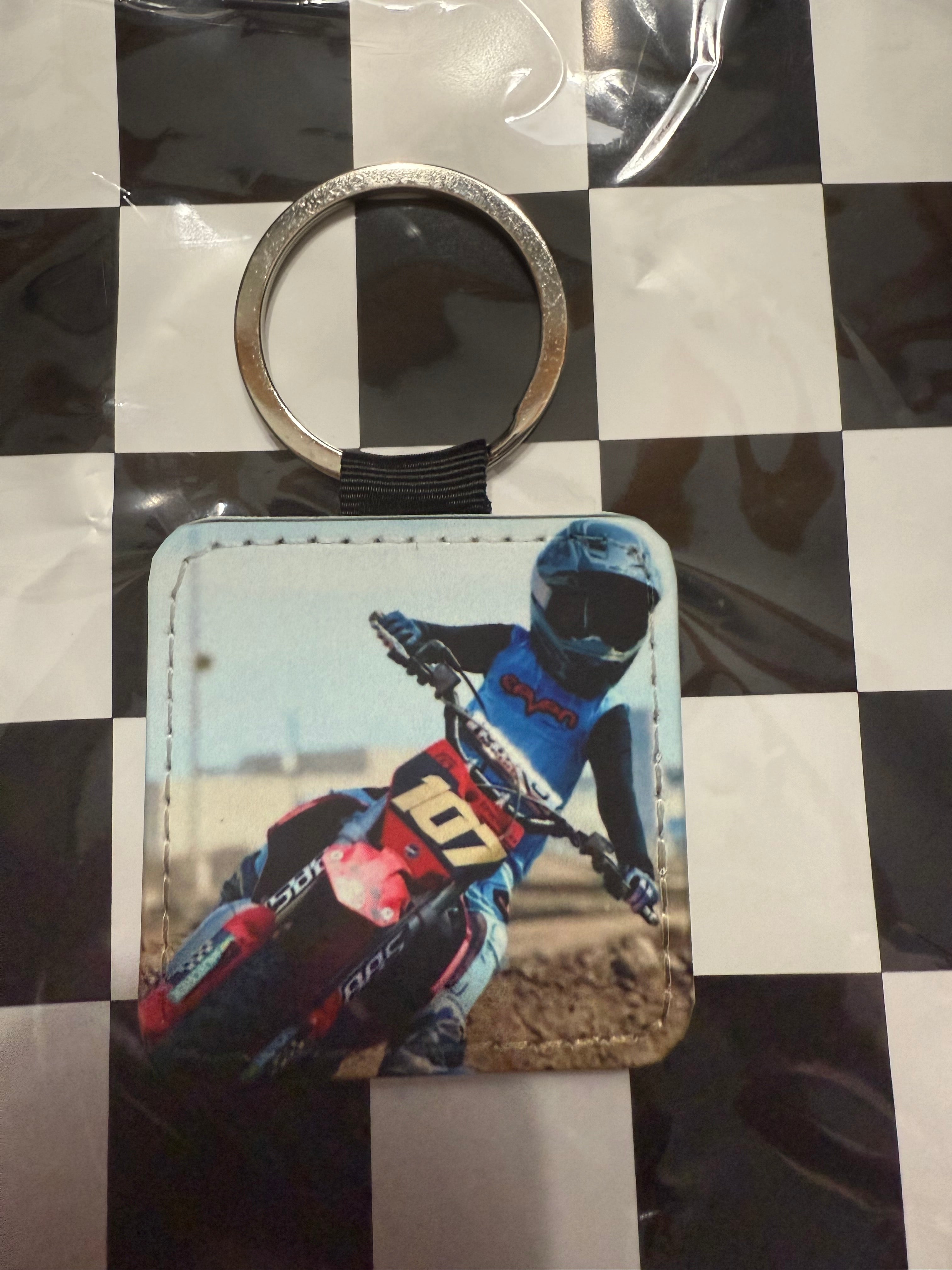 Custom Leather keychain